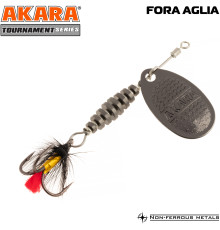 Блесна вертушка Akara Fora Aglia №1 (2,5 гр) цвет A24