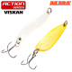 Блесна колеблющаяся Akara Action Series Viskan 80 (21 гр) цвет Sil/Go
