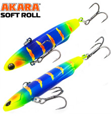 Воблер Akara раттлин Soft Roll 70, цвет A284