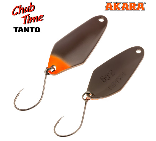 Блесна колеблющаяся Akara Chub Time Tanto 30 (2,8 гр) цвет 12