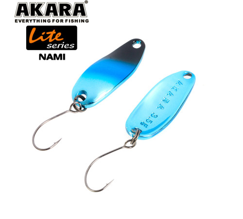 Блесна колеблющаяся Akara Lite Series Nami (2 гр) цвет BLU-18