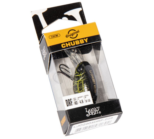 Воблер Lucky John Original CHUBBY 40F-DR, цвет 29