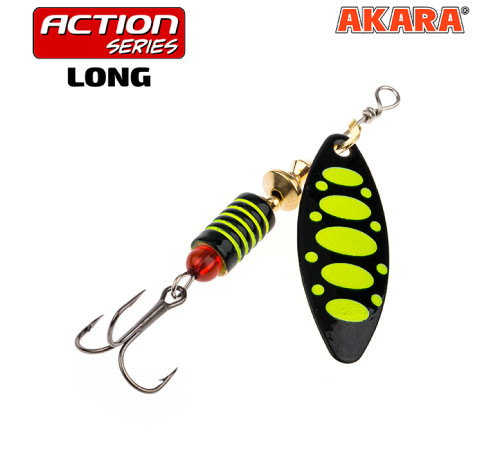 Блесна вертушка Akara Action Series Long №1 (5 гр) цвет A34