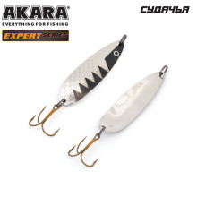 Блесна колеблющаяся Akara Expert Судачья 60 (9 гр) цвет 13/SIL