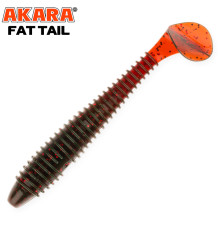 Силиконовые приманки Akara Fat Tail 120 мм,  цвет #11, 4 шт.
