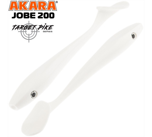 Силиконовые приманки Akara Jobe 200 мм,  цвет #02T, 2 шт.