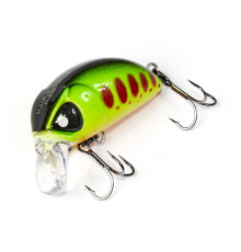 Воблер Lucky John Pro Series HAIRA TINY 33F Shallow Pilot, цвет 201