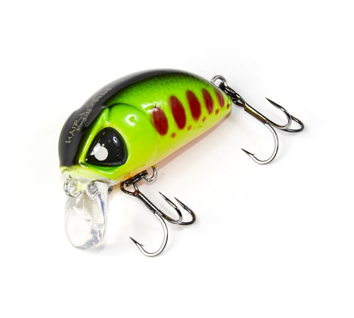 Воблер Lucky John Pro Series HAIRA TINY 33F Shallow Pilot, цвет 201