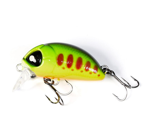 Воблер Lucky John Pro Series HAIRA TINY 33F Shallow Pilot, цвет 201