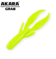 Силиконовые приманки Akara Grab 60 мм, цвет #04Y, 6 шт.