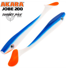 Силиконовые приманки Akara Jobe 200 мм,  цвет #K9, 2 шт.