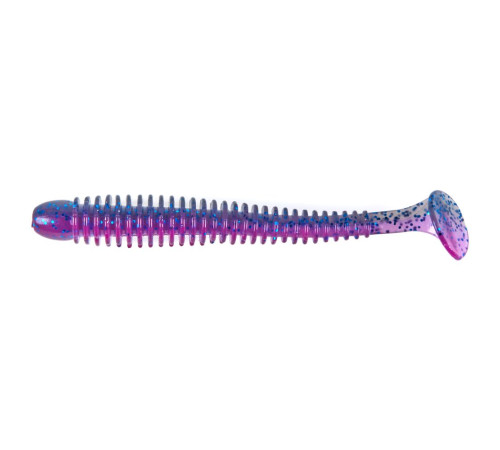 Силиконовые приманки Lucky John Pro Series Spark Tail 4,0in T91, 5шт, виброхвост