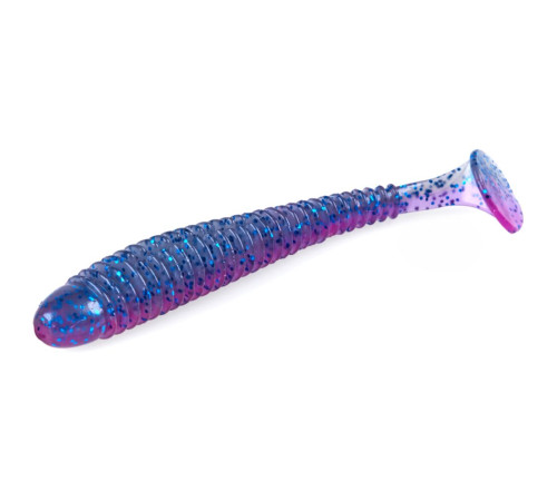 Силиконовые приманки Lucky John Pro Series Spark Tail 4,0in T91, 5шт, виброхвост