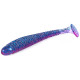 Силиконовые приманки Lucky John Pro Series Spark Tail 4,0in T91, 5шт, виброхвост