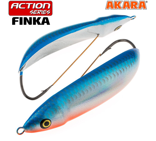 Блесна незацепляйка Akara Finka 80 (21 гр) цвет A63
