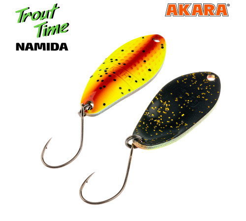 Блесна колеблющаяся Akara Trout Time Namida (3.5 гр) цвет 33