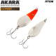 Блесна колеблющаяся Akara Атом Expert 65 (18 гр) цвет 3/Sil