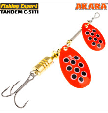 Блесна вертушка Akara Tandem №4/2 (10 гр) цвет 200