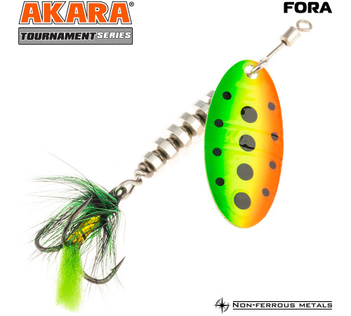 Блесна вертушка Akara Fora №1 (5 гр) цвет A39