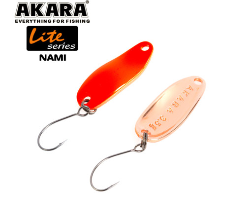 Блесна колеблющаяся Akara Lite Series Nami (2 гр) цвет CU-5