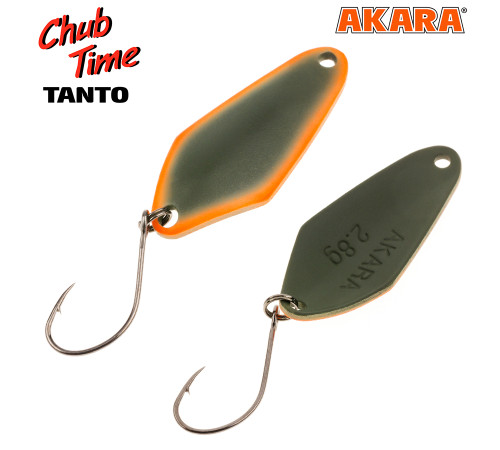 Блесна колеблющаяся Akara Chub Time Tanto 30 (2,8 гр) цвет 9