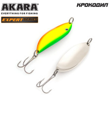Блесна колеблющаяся Akara Expert Крокодил 70 (15 гр) цвет 5/SIL