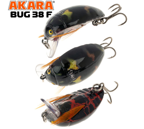 Воблер Akara Bug 38F (цвет 13)