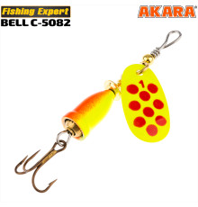 Блесна вертушка Akara Bell C-5082 (4 гр) цвет 196/YL-Red