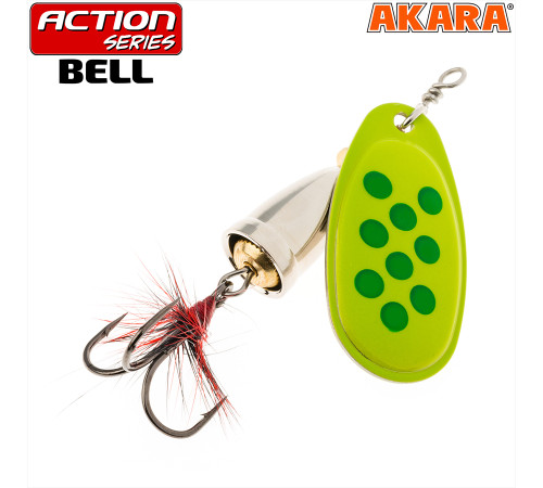 Блесна вертушка Akara Action Series Bell №2 (6 гр) цвет A38