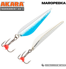 Блесна зимняя Akara Tournament Ice Maropedka, 8 гр цвет 1/Sil