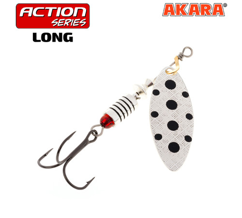 Блесна вертушка Akara Action Series Long № 3 (12 гр) цвет A01
