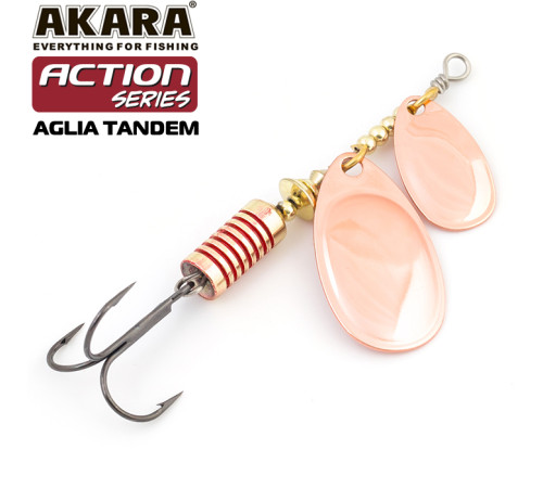 Блесна вертушка Akara Action Series Aglia Tandem №2/4 (11 гр) цвет A20