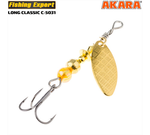 Блесна вертушка Akara Long C-5031 (16 гр) цвет Go116