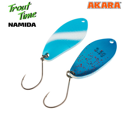Блесна колеблющаяся Akara Trout Time Namida (3.5 гр) цвет 40