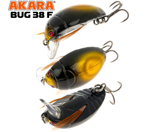 Воблер Akara Bug 38F (цвет 4)