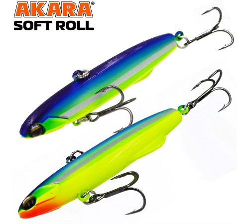 Воблер Akara раттлин Soft Roll 70, цвет A287
