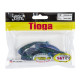 Силиконовые приманки Lucky John Pro Series TIOGA 2.4in Z13, 9шт, виброхвост