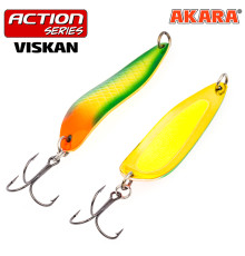 Блесна колеблющаяся Akara Action Series Viskan 65 (21 гр) цвет AB124