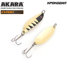 Блесна колеблющаяся Akara Expert Крокодил 70 (15 гр) цвет 13/GO