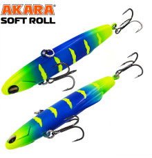 Воблер Akara раттлин Soft Roll 70, цвет A293