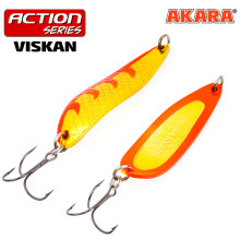 Блесна колеблющаяся Akara Action Series Viskan 65 (18 гр) цвет AB128