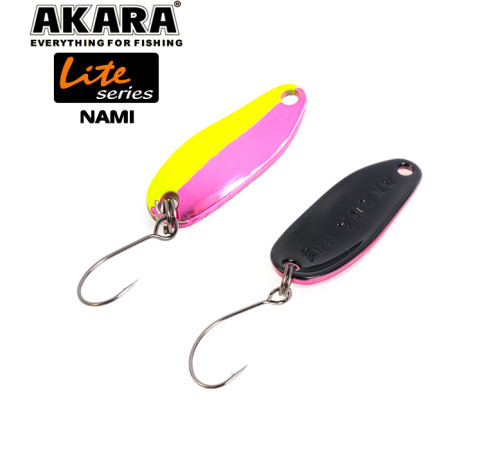 Блесна колеблющаяся Akara Lite Series Nami (2 гр) цвет PN-2