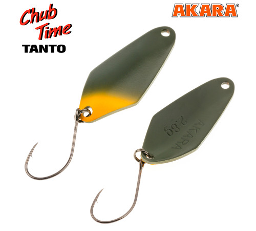 Блесна колеблющаяся Akara Chub Time Tanto 30 (2,8 гр) цвет 3