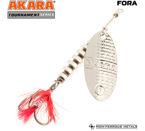 Блесна вертушка Akara Fora №4 (16 гр) цвет A19