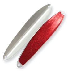Блесна зимняя Akara Ice Striker, 28 гр цвет Si+Red