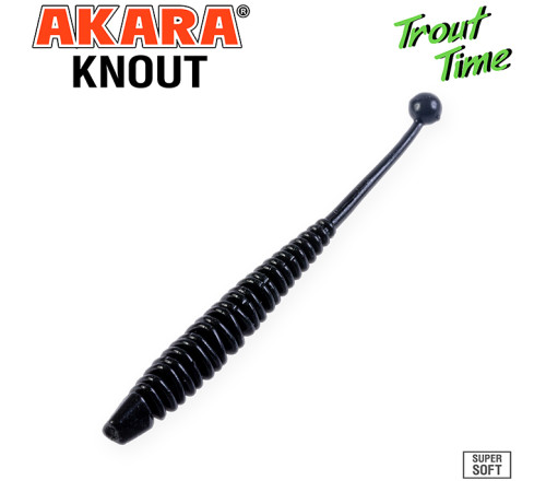 Силиконовые приманки Akara Trout Time KNOUT 2.5 Shrimp, форелевая, 63,5 мм, цвет #422, 10 шт.