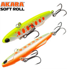 Воблер Akara раттлин Soft Roll 80, цвет A194