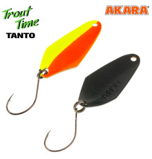Блесна колеблющаяся Akara Trout Time Tanto (2.2 гр) цвет 39