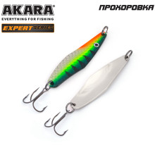 Блесна колеблющаяся Akara Expert Прохоровка 80 (18 гр) цвет 18/SIL