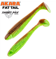 Силиконовые приманки Akara Fat Tail 180 мм,  цвет #439, 3 шт.